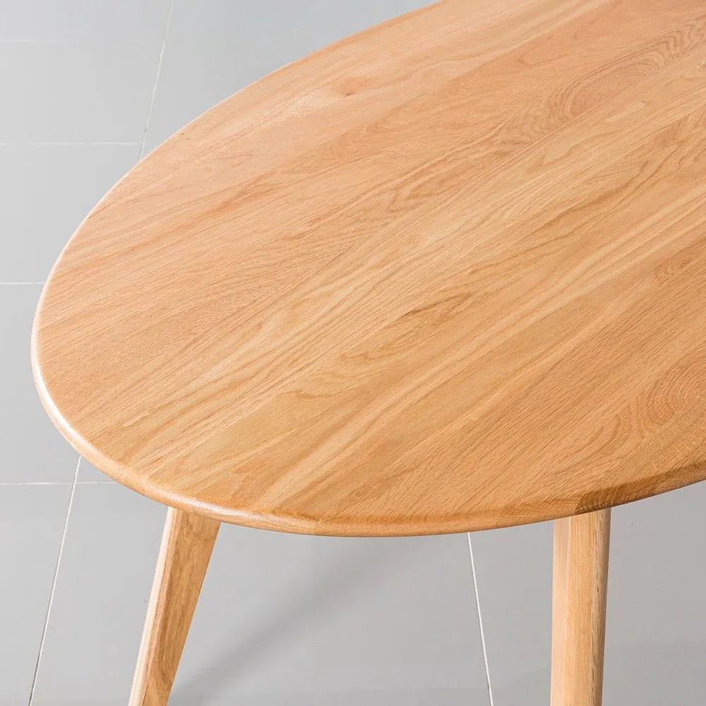 Magnus Dining Table Oval 63" x 35" Solid American Oak