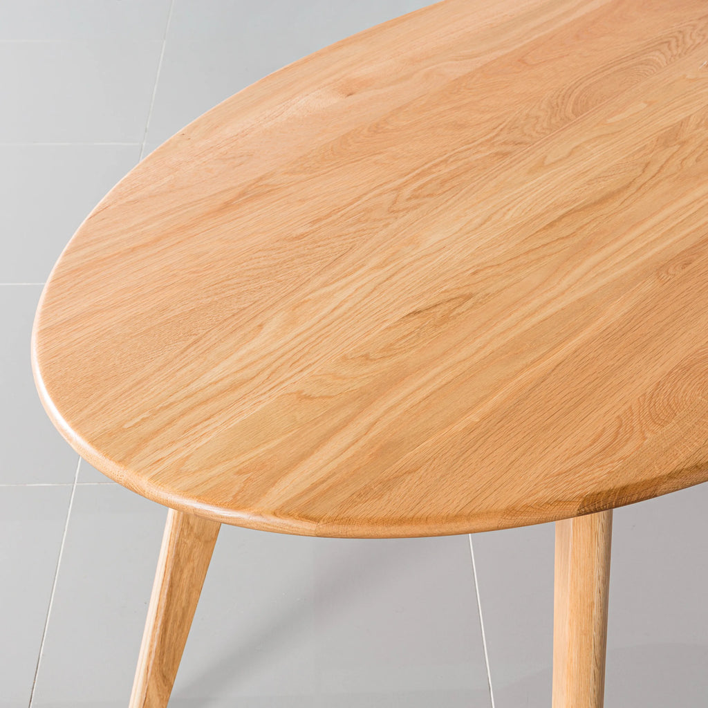 Magnus Dining Table Oval 63" x 35" Solid American Oak