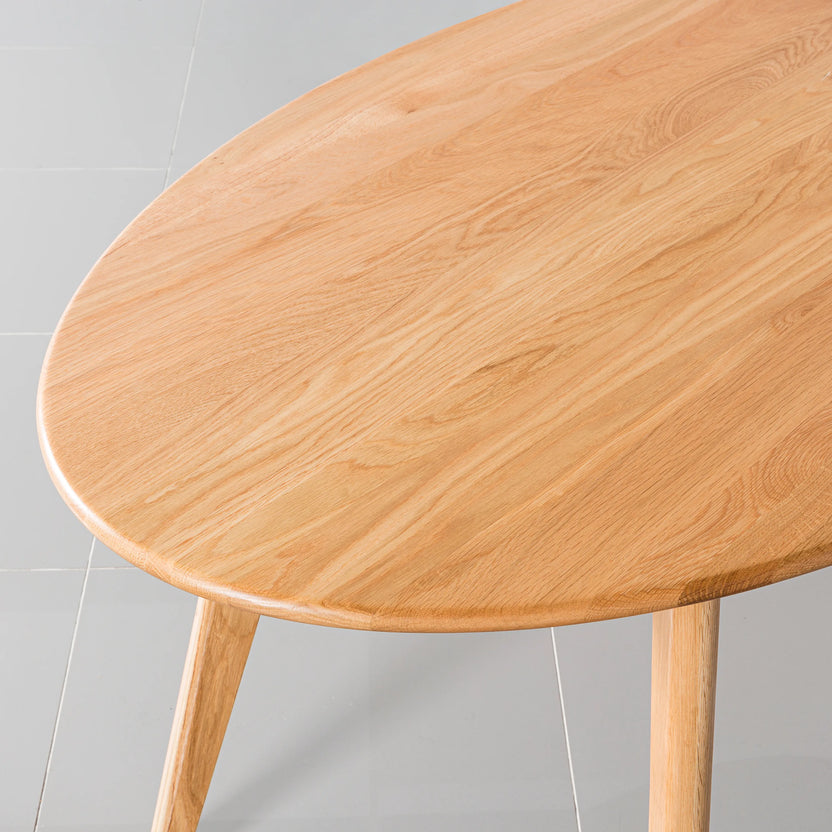 Magnus Dining Table Oval 63" x 35" Solid American Oak