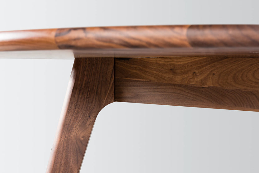 Magnus Dining Table Oval 63" x 35" Solid American Walnut