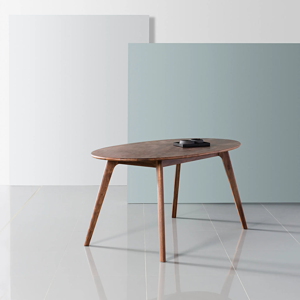 Magnus Dining Table Oval 63" x 35" Solid American Walnut