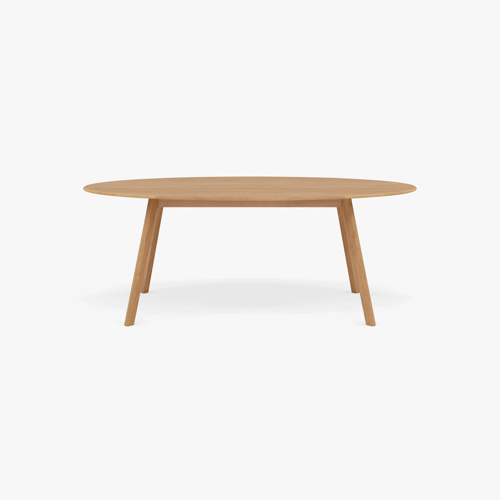 Magnus Dining Table Oval 79" x 39" Solid American Oak