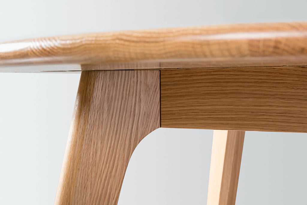 Magnus Dining Table Oval 79" x 39" Solid American Oak