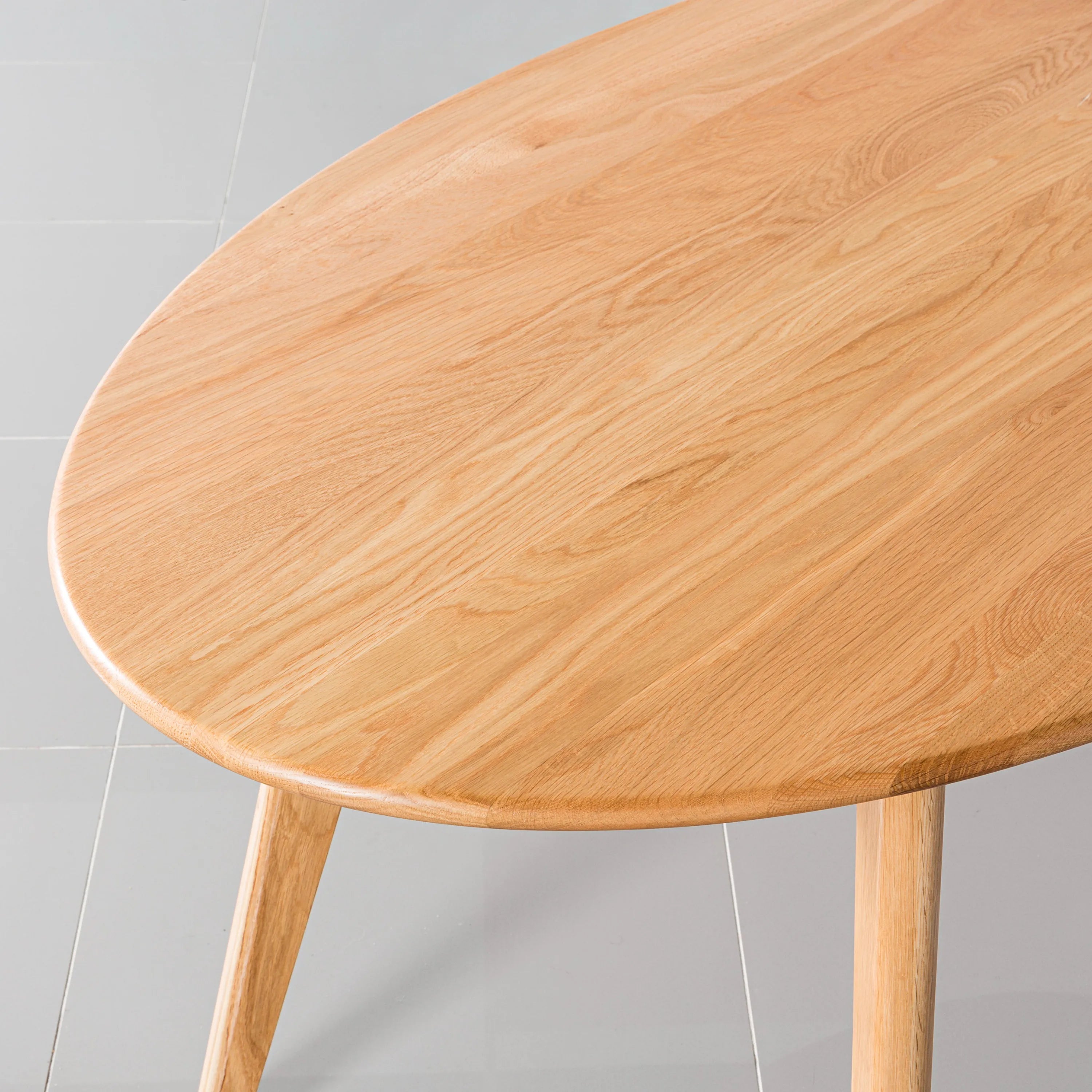 Magnus Dining Table Oval 79" x 39" Solid American Oak