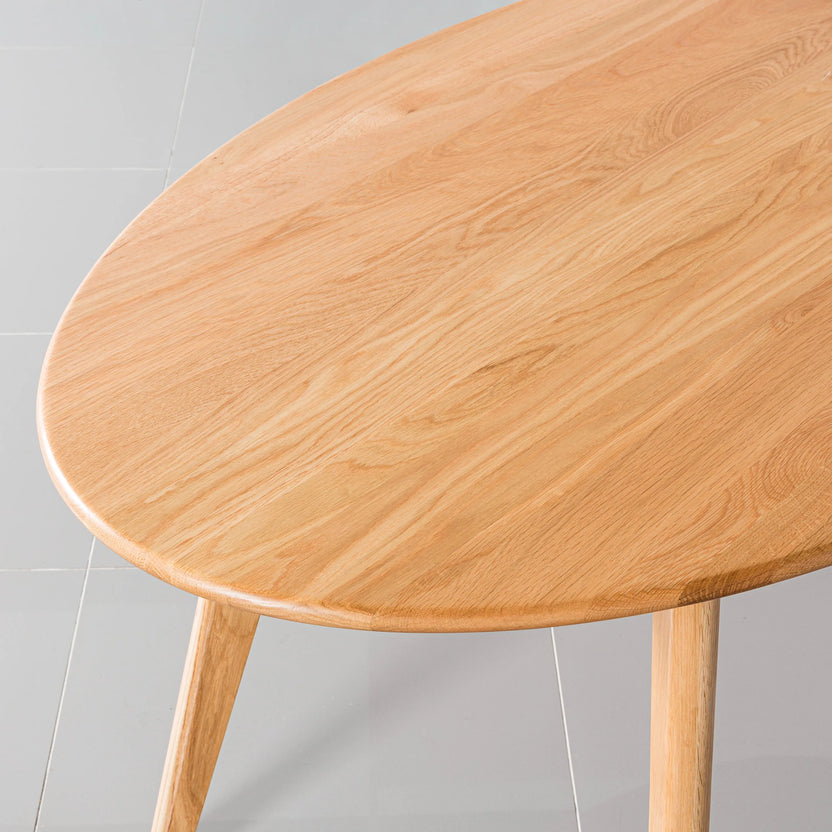 Magnus Dining Table Oval 79" x 39" Solid American Oak