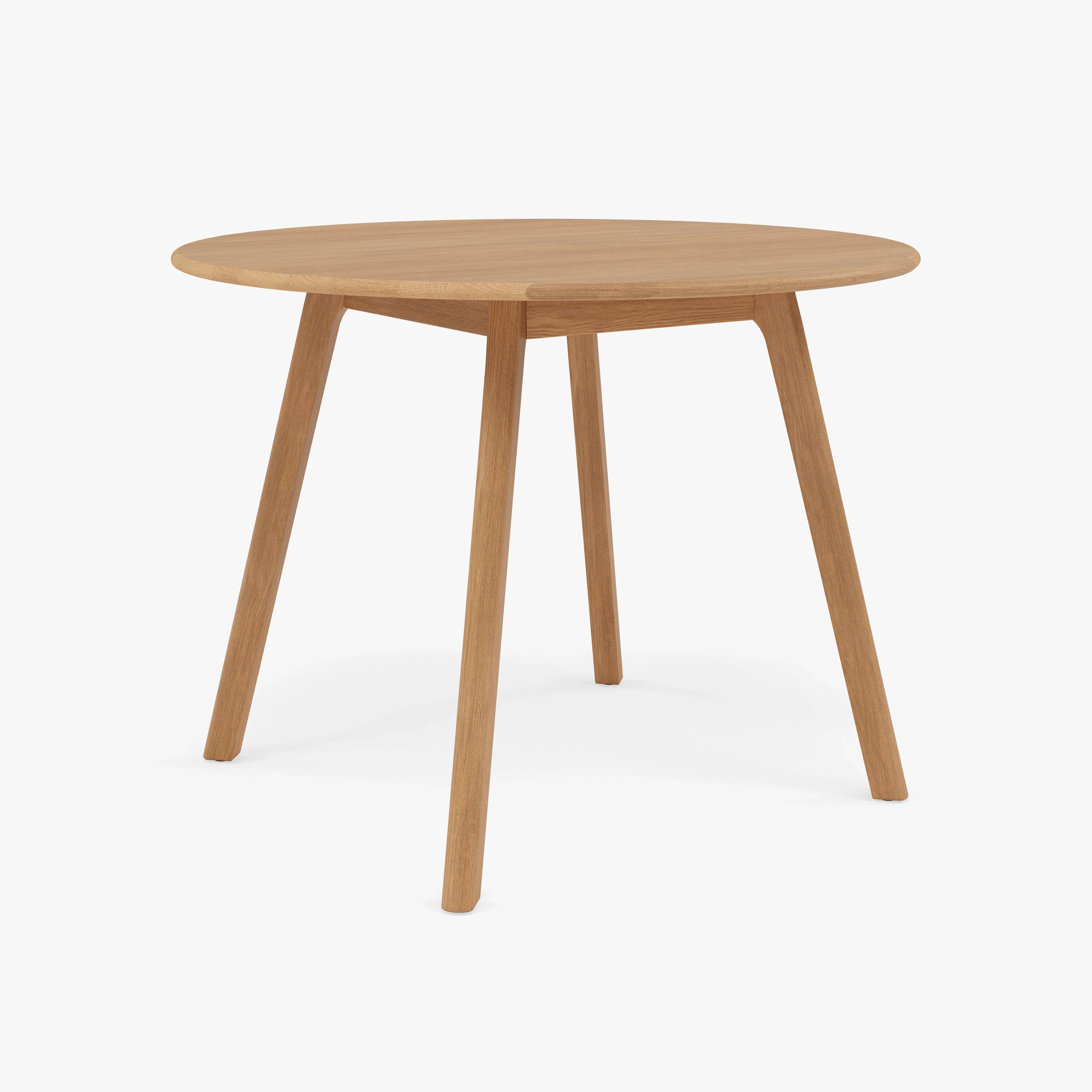 Magnus Dining Table Round 39" Diameter Solid American Oak