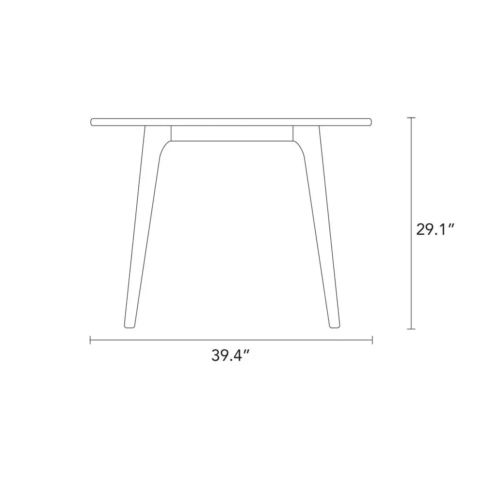 Magnus Dining Table Round 39" Diameter Solid American Oak