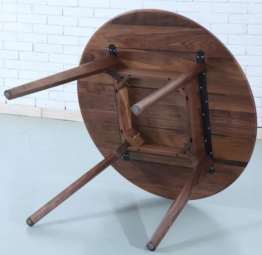 Magnus Dining Table Round 39" Diameter Solid American Walnut