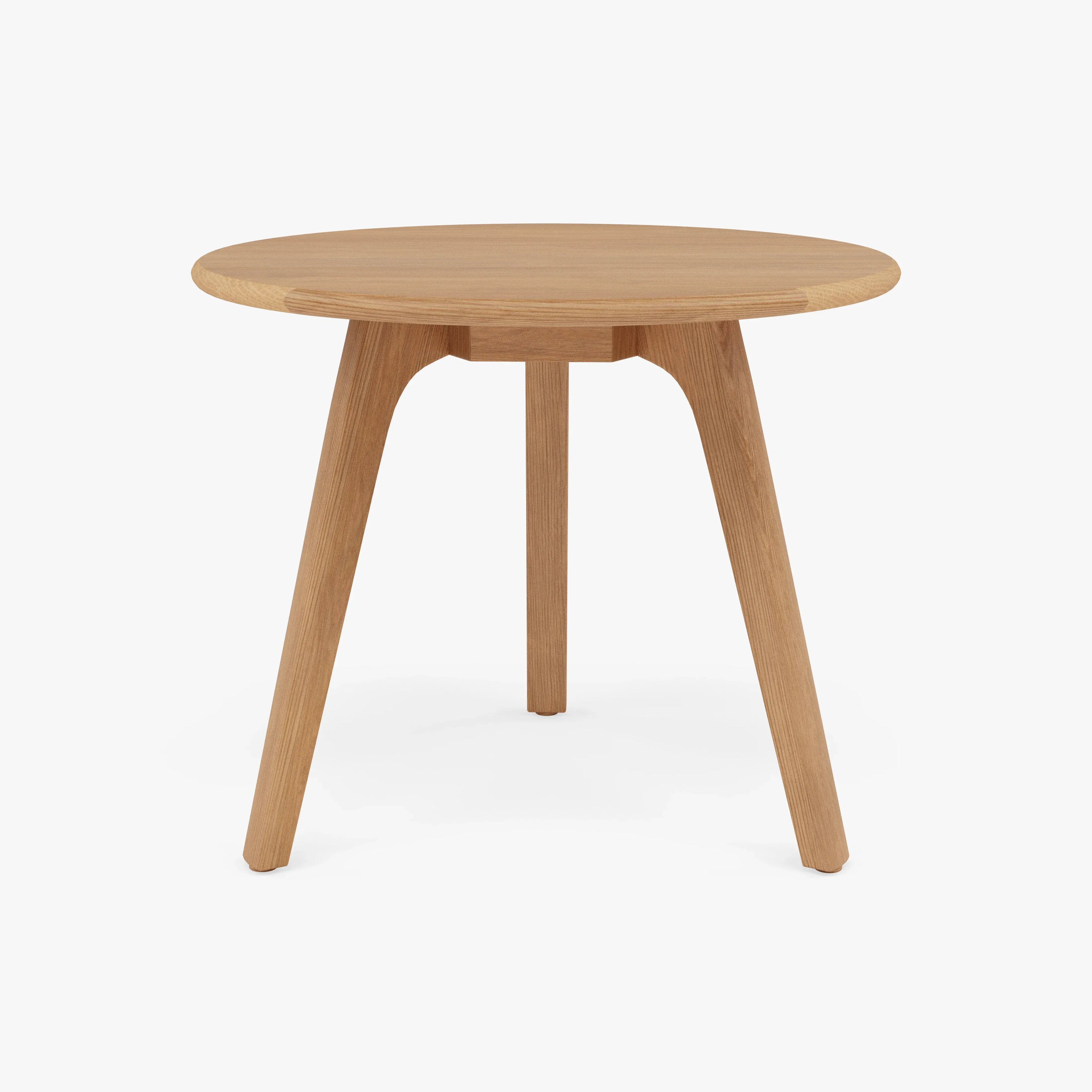 Magnus Side Table Round 24" Diameter Solid American Oak