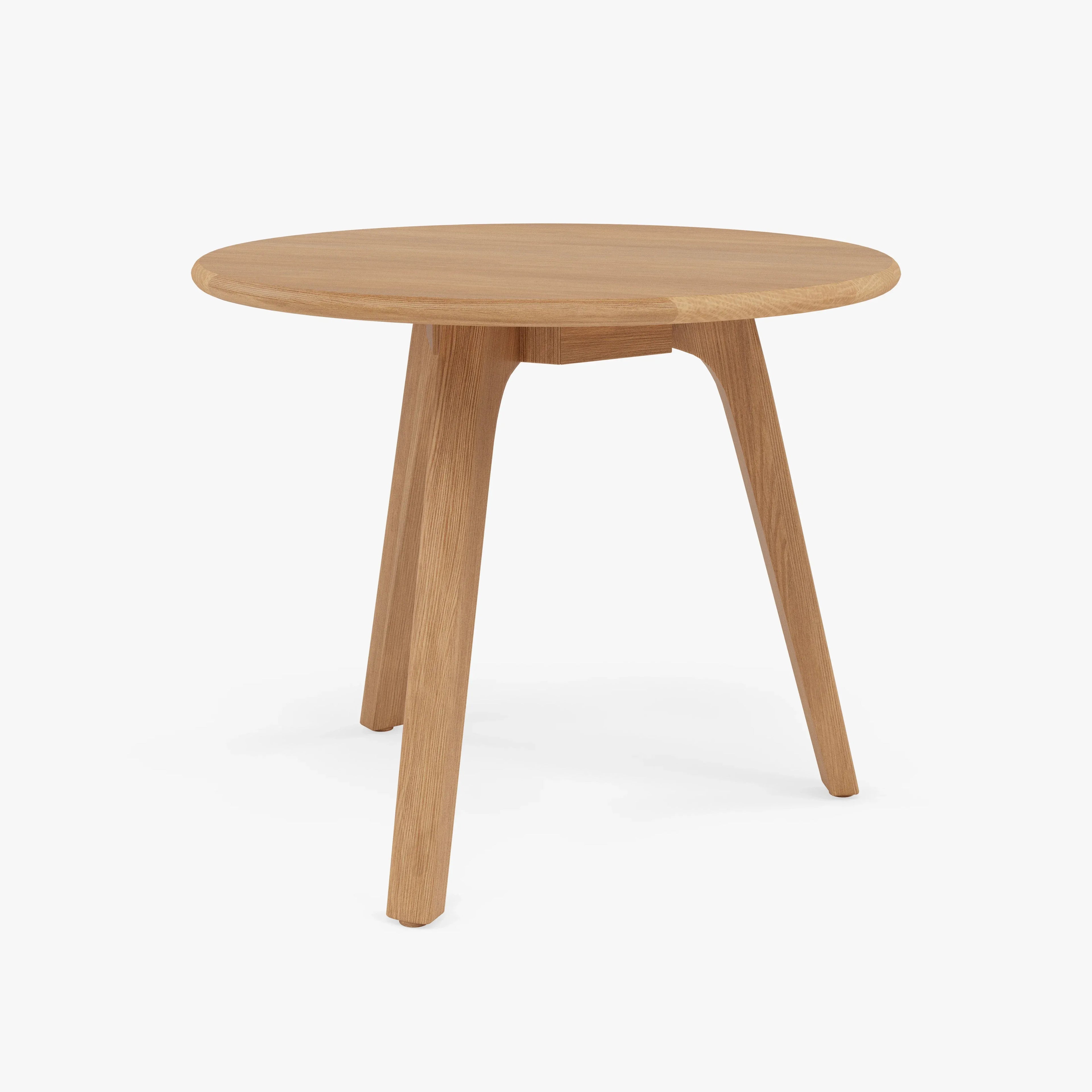 Magnus Side Table Round 24" Diameter Solid American Oak