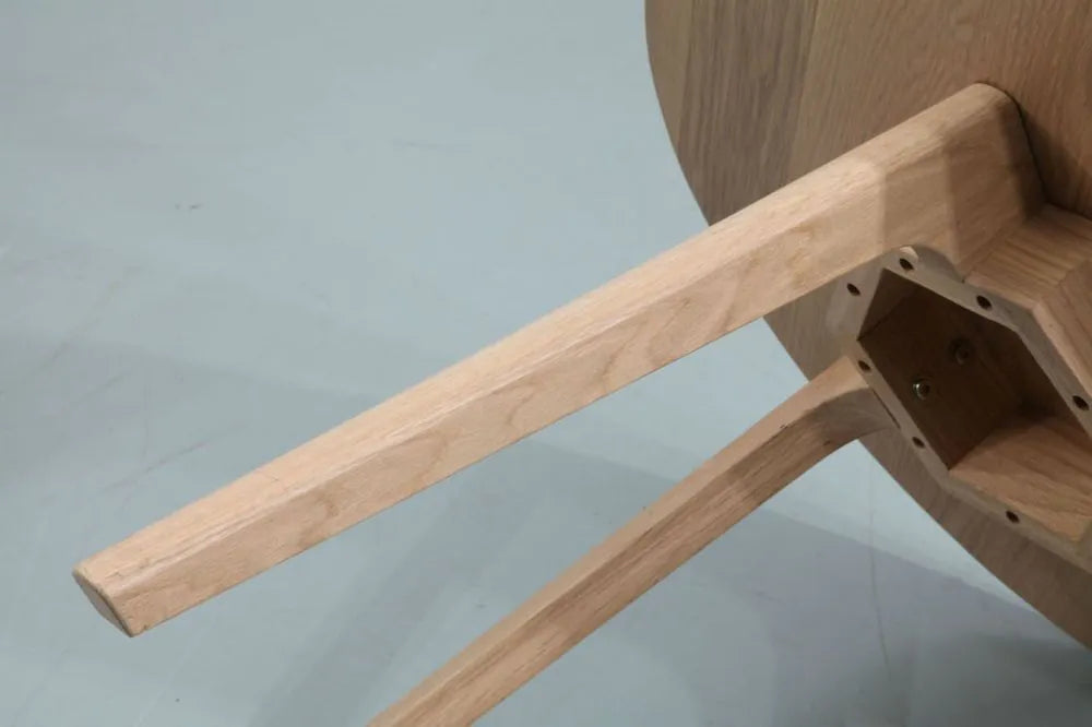 Magnus Side Table Round 24" Diameter Solid American Oak