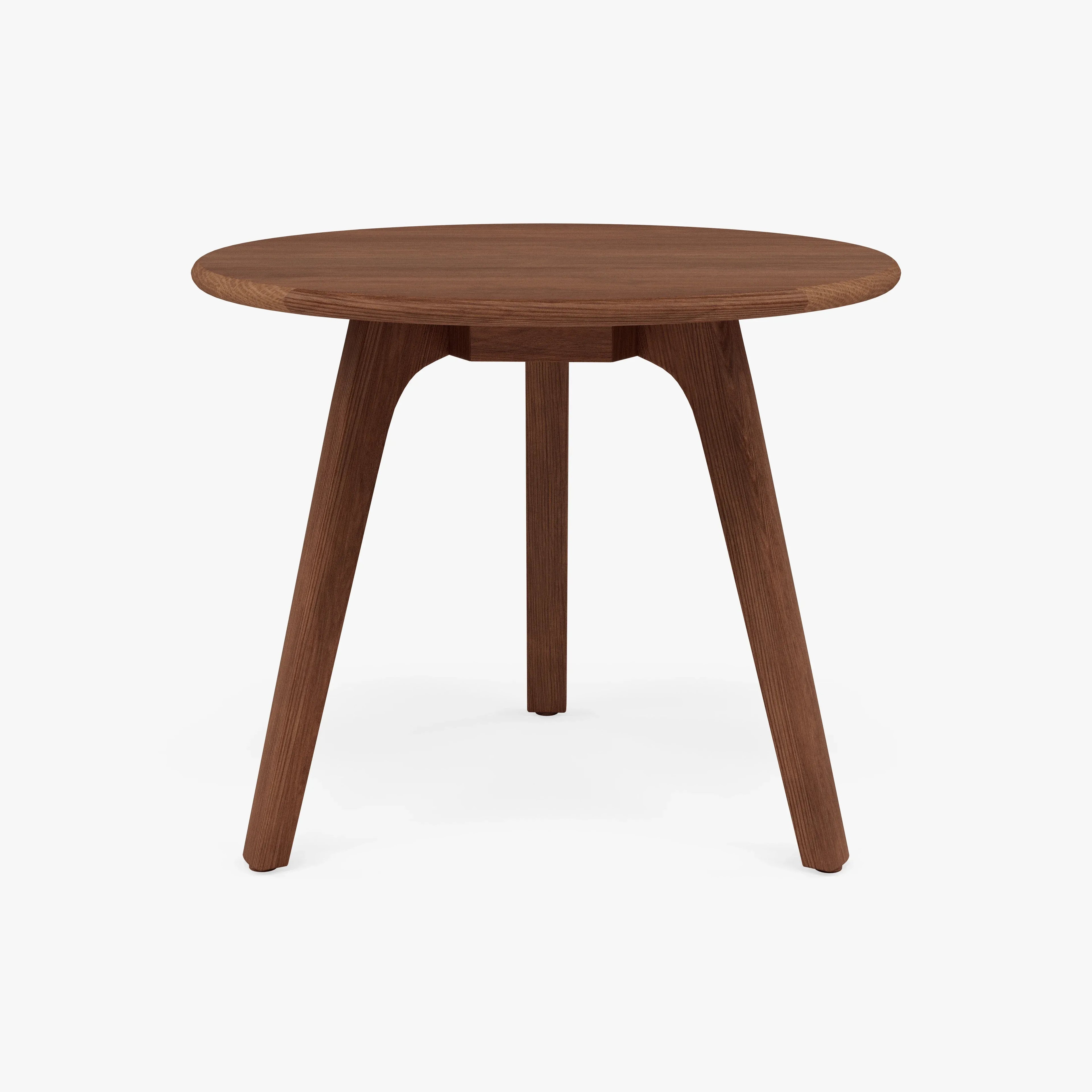 Magnus Side Table Round 24" Diameter Solid American Walnut