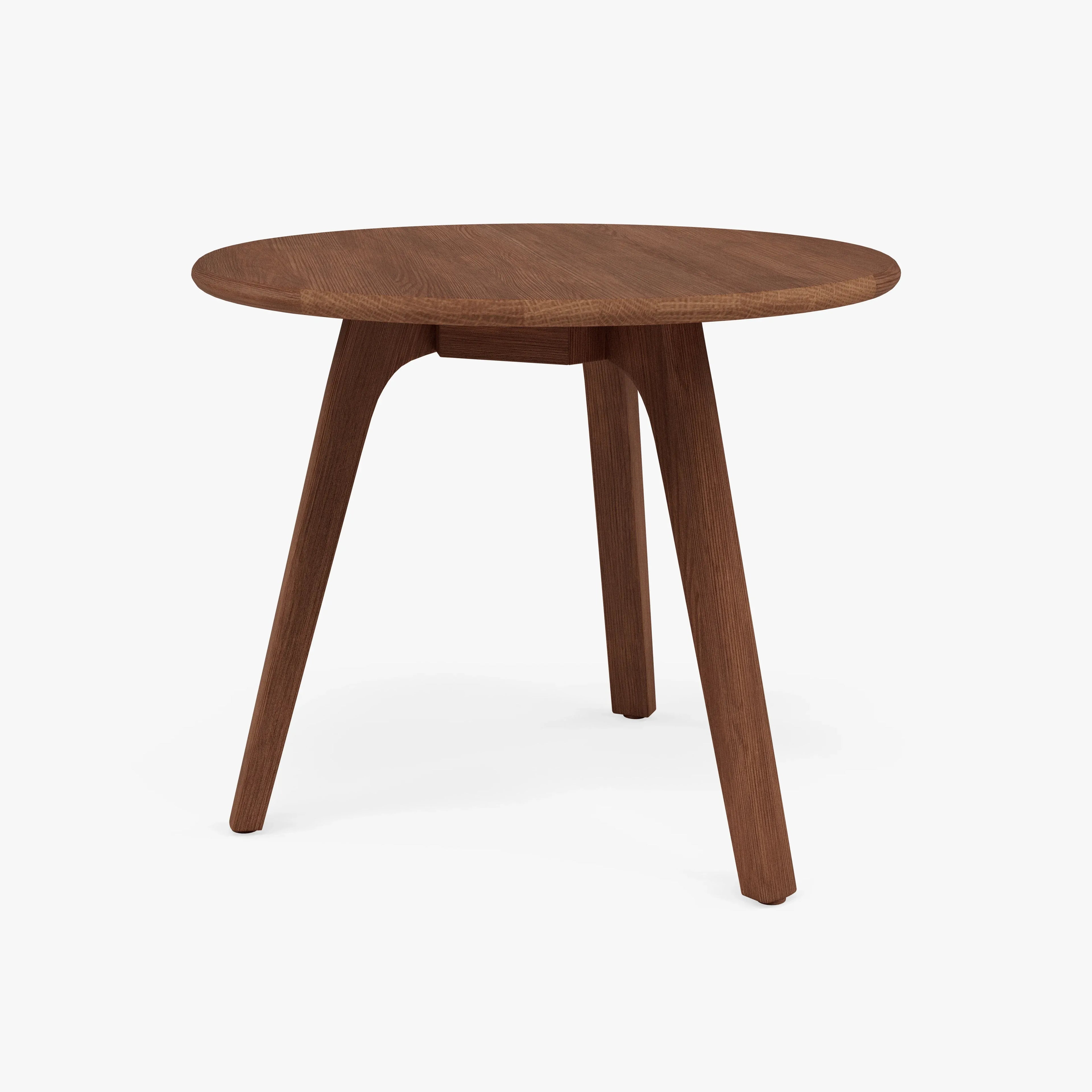 Magnus Side Table Round 24" Diameter Solid American Walnut