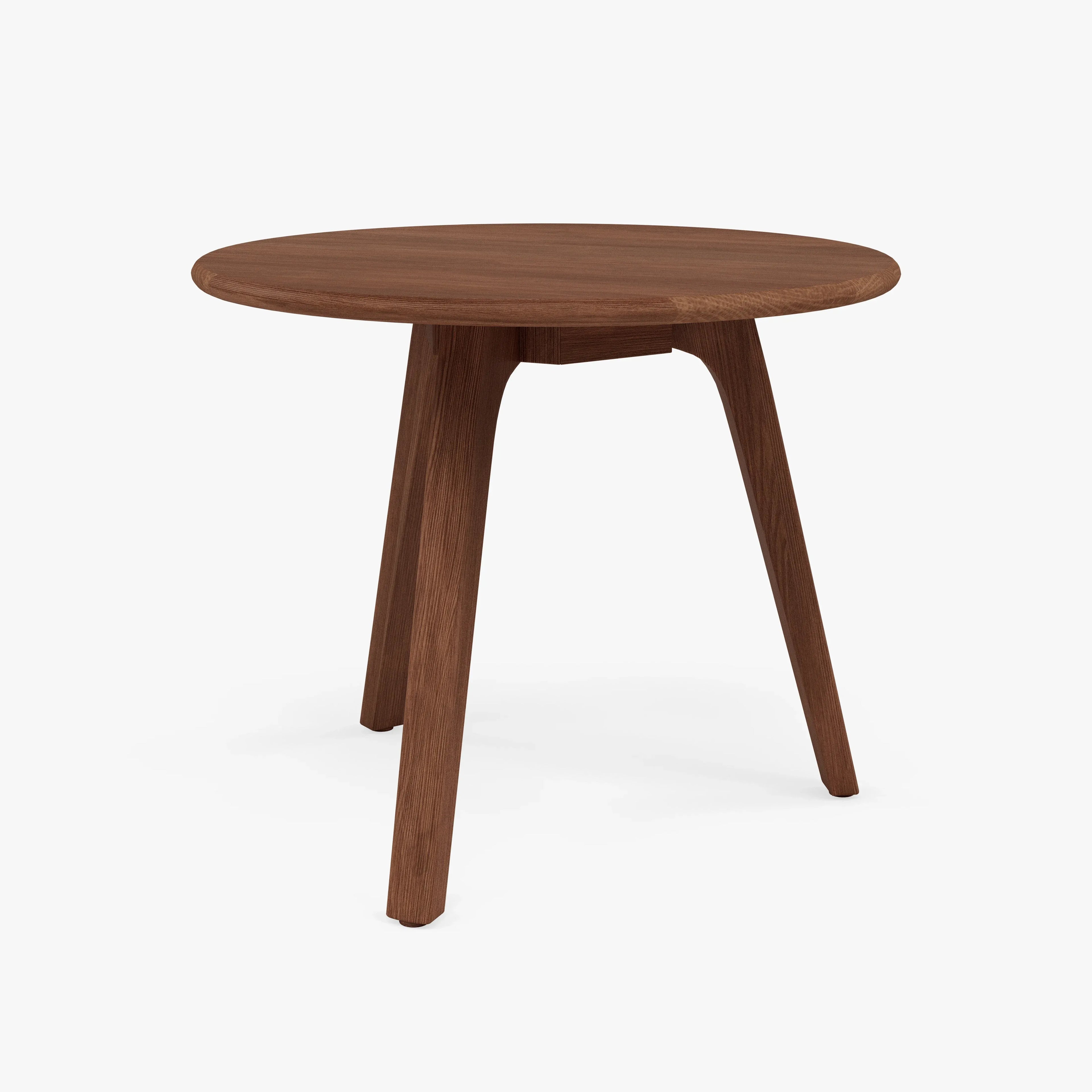 Magnus Side Table Round 24" Diameter Solid American Walnut