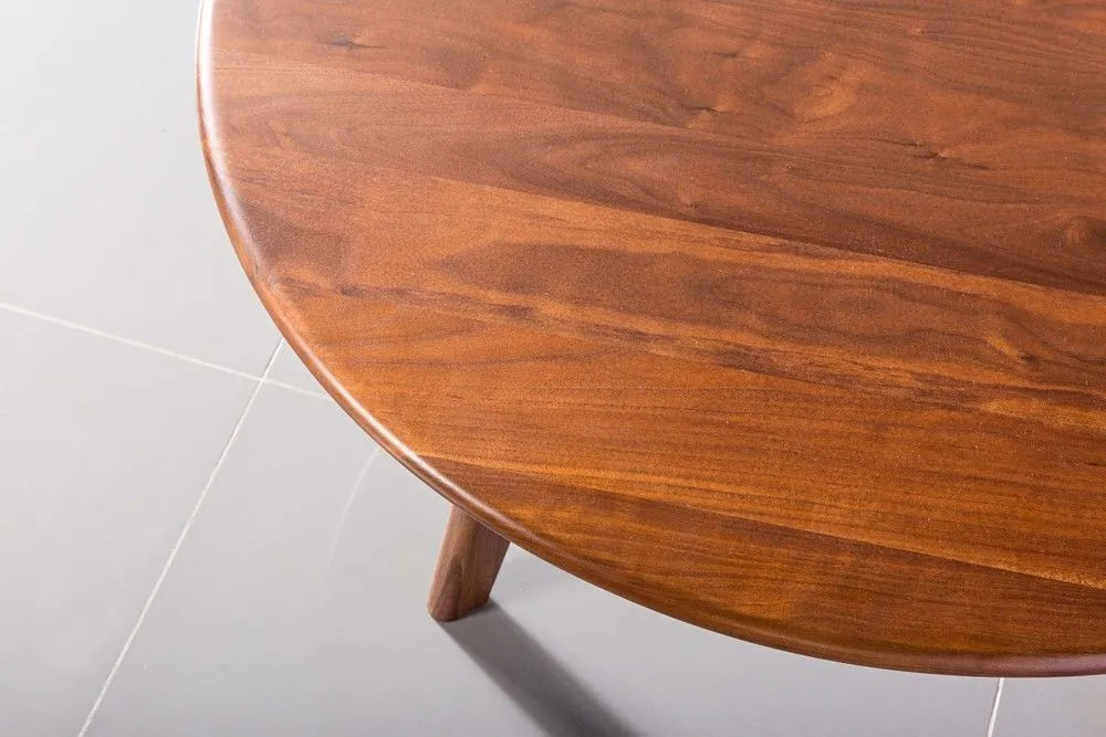 Magnus Side Table Round 24" Diameter Solid American Walnut