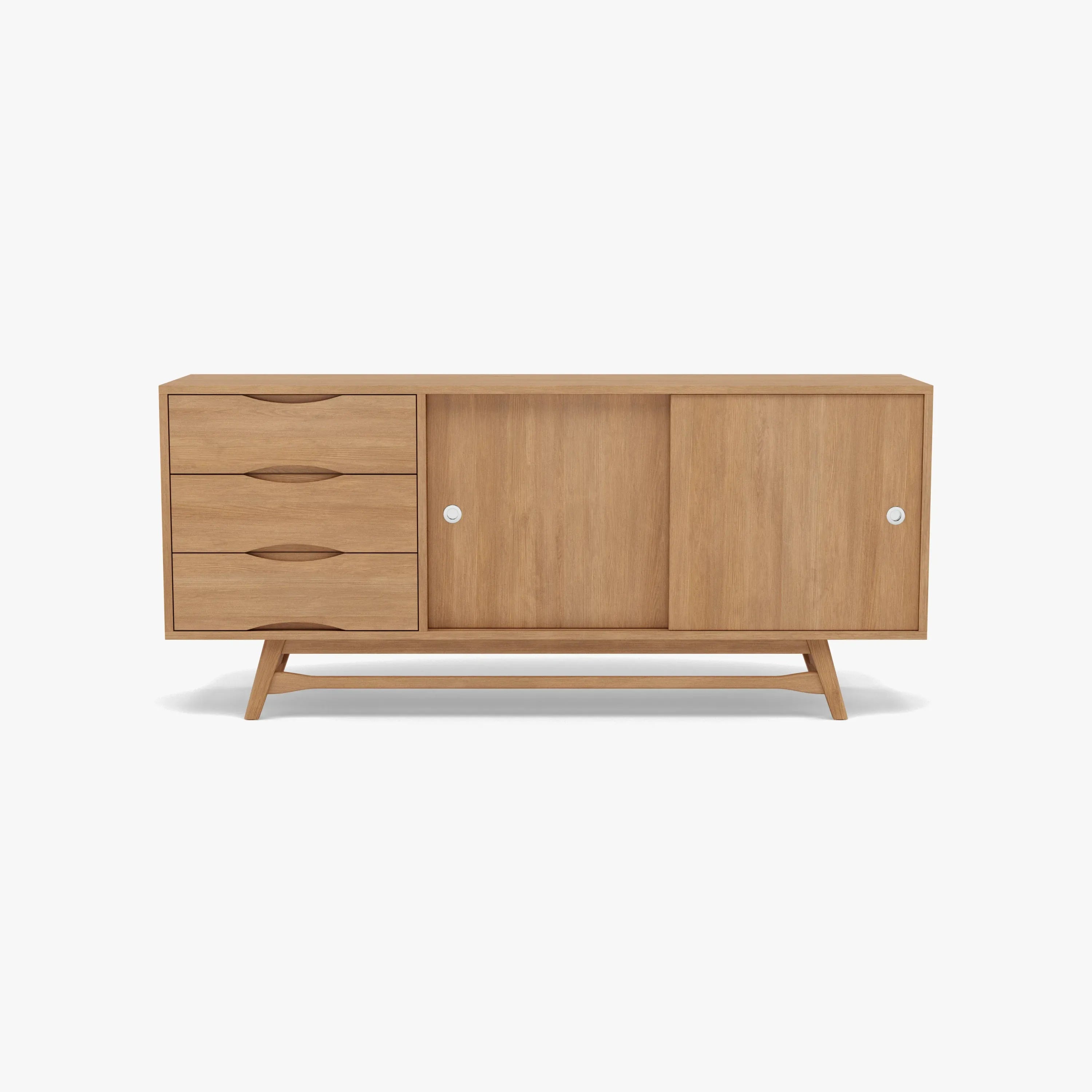 Magnus Sideboard 71" x 18" Solid American Oak