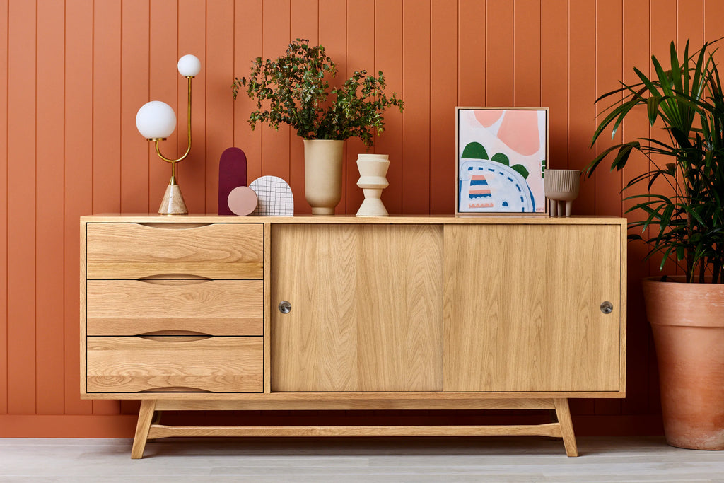 Magnus Sideboard 71" x 18" Solid American Oak
