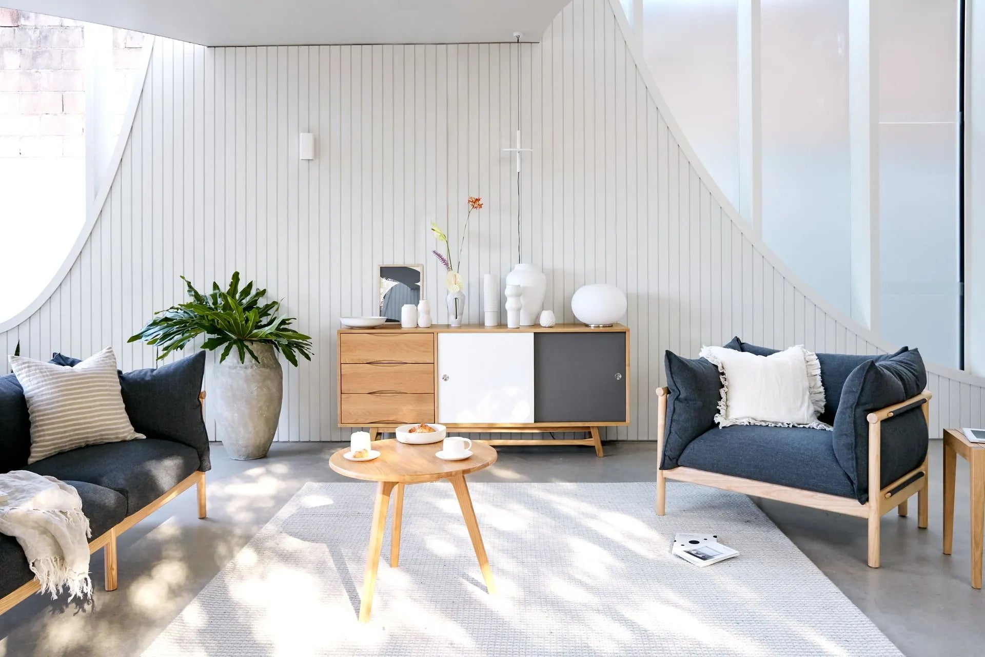 Magnus Sideboard 71" x 18" Solid American Oak