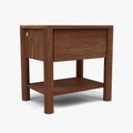 Olivia Nightstand 1 Drawer 22" x 16" Solid American Walnut