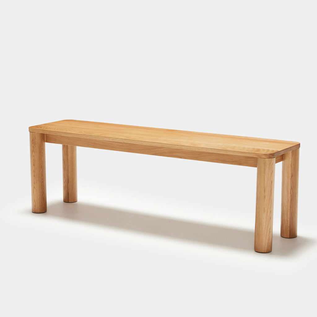 Olivia Bench 55" x 14" Solid American Oak
