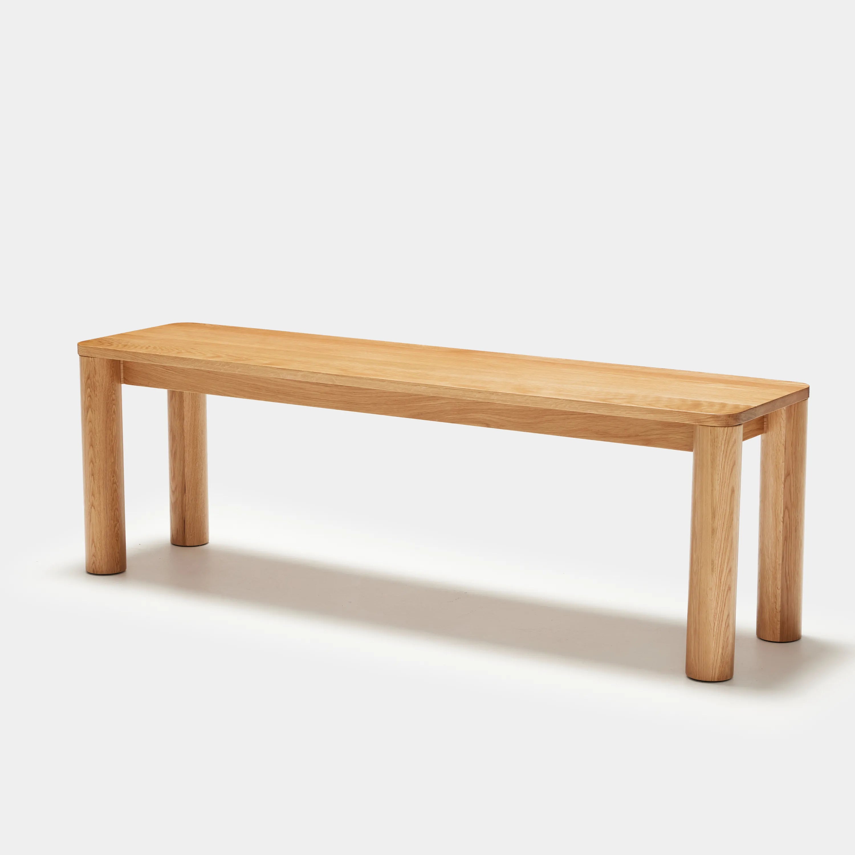 Olivia Bench 55" x 14" Solid American Oak