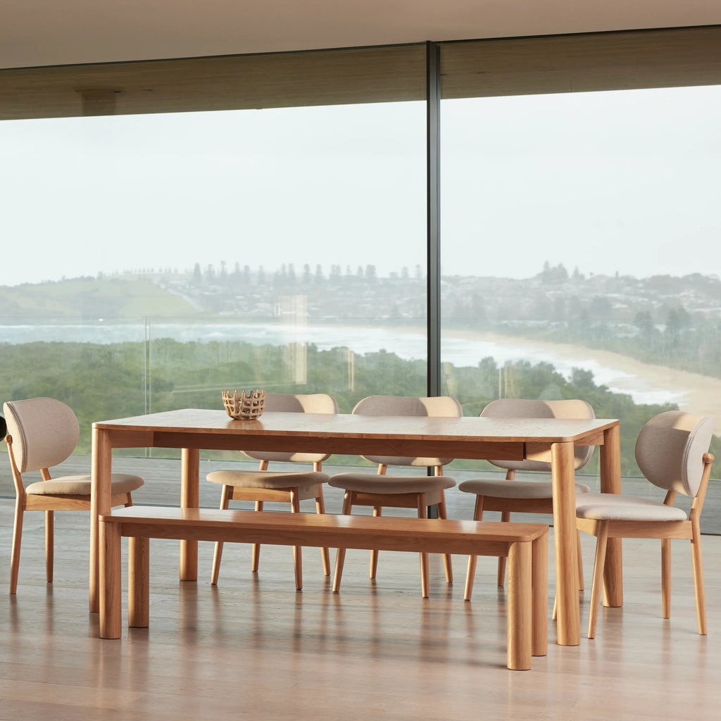 Olivia Bench 63" x 14" Solid American Oak