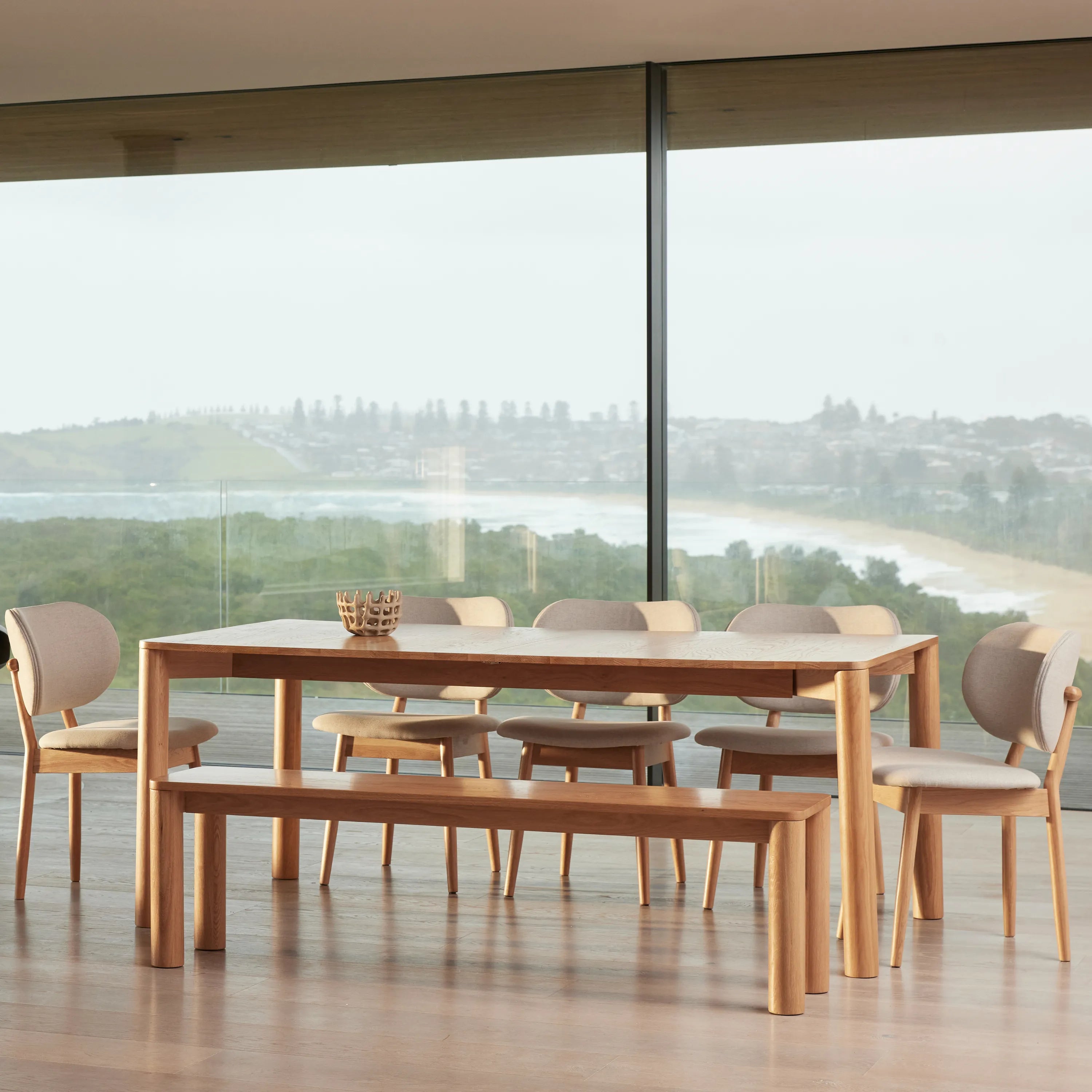 Olivia Bench 63" x 14" Solid American Oak