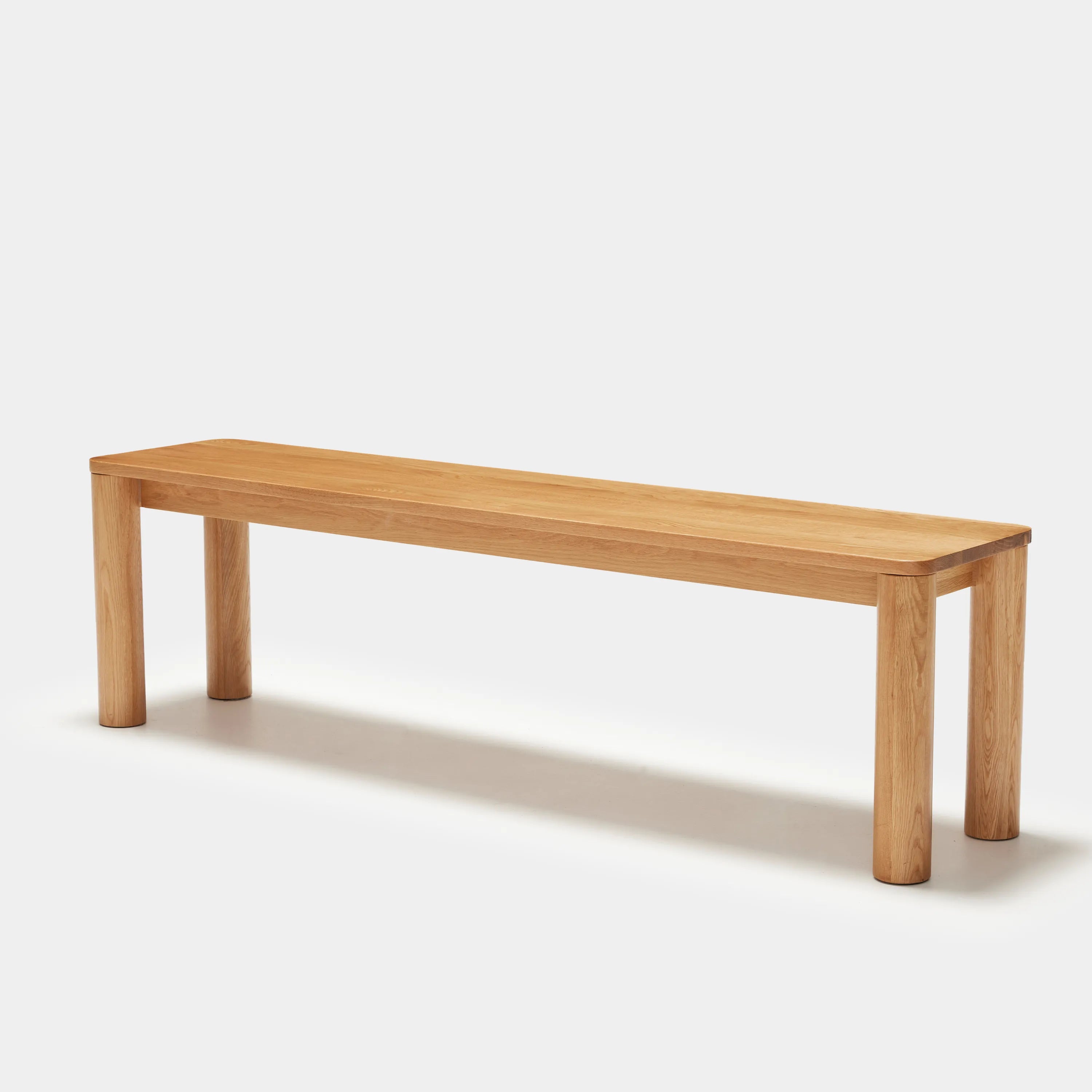 Olivia Bench 63" x 14" Solid American Oak