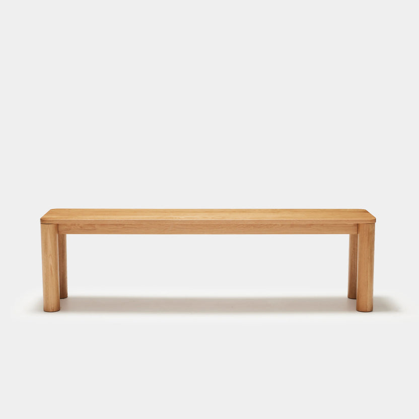 Olivia Bench 63" x 14" Solid American Oak