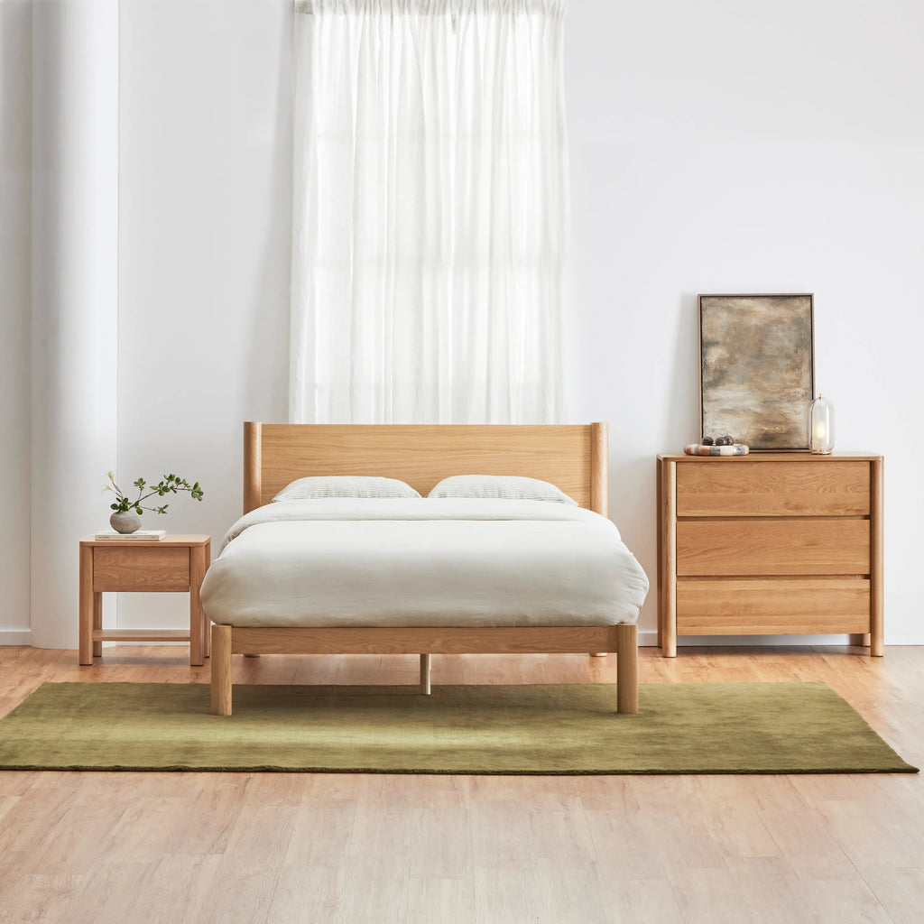 Olivia Dresser 3 Drawers 39" x 20" Solid American Oak