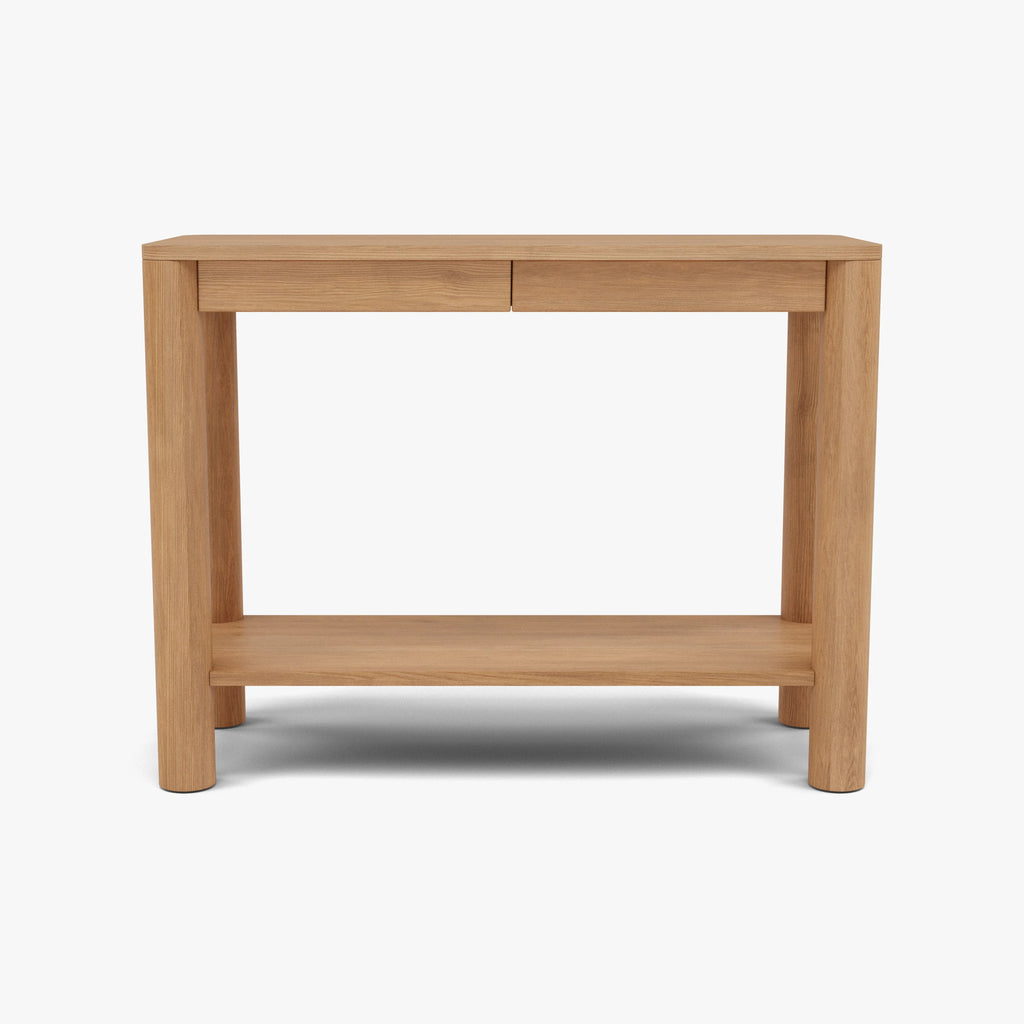 Olivia Console Table 39" x 16" Solid American Oak