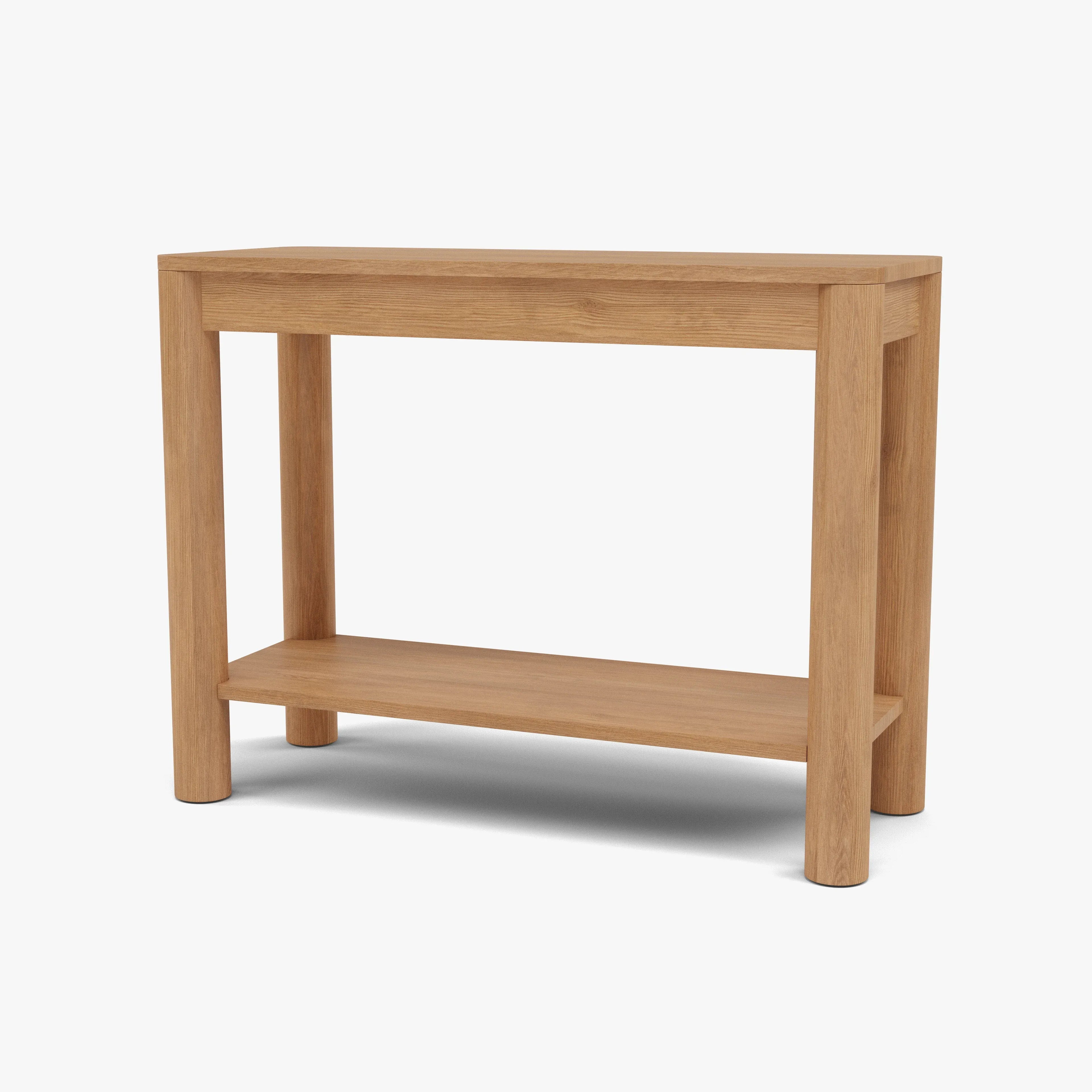 Olivia Console Table 39" x 16" Solid American Oak