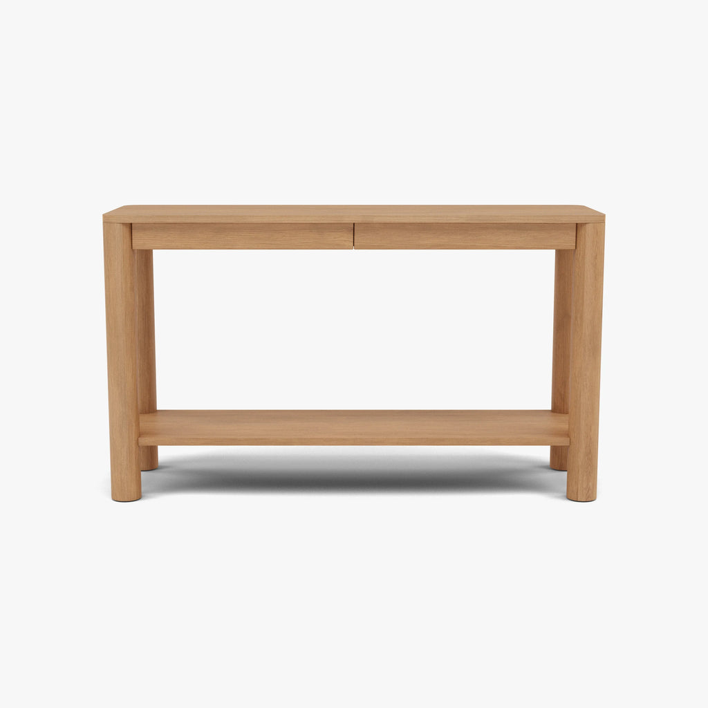Olivia Console Table 51" x 16" Solid American Oak
