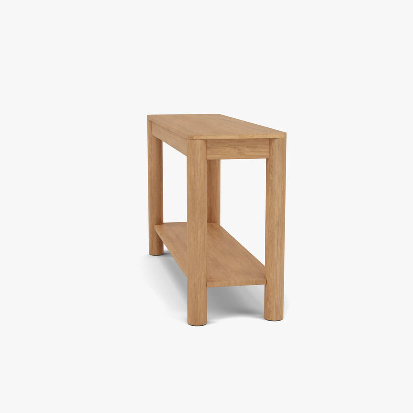 Olivia Console Table 51" x 16" Solid American Oak