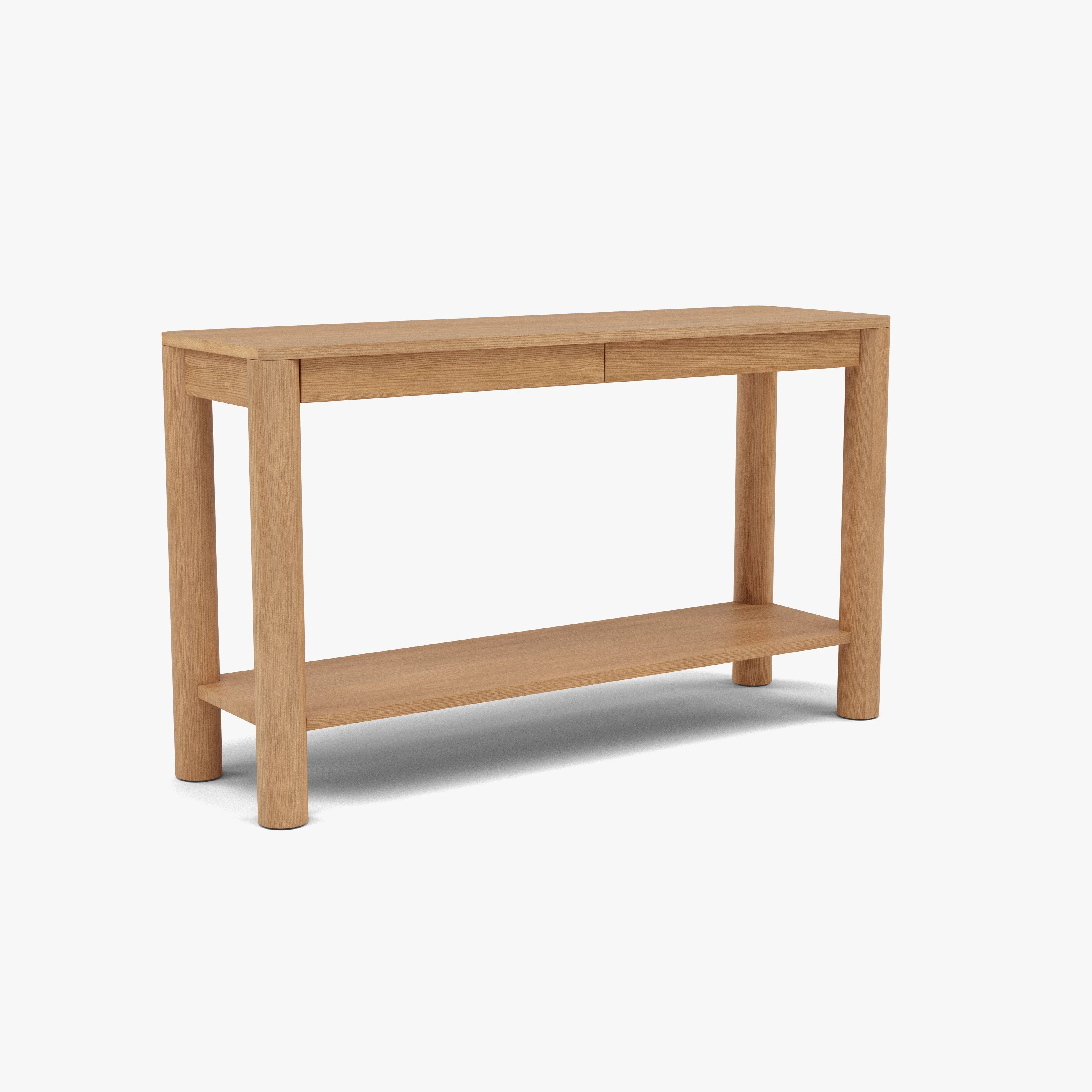 Olivia Console Table 51" x 16" Solid American Oak