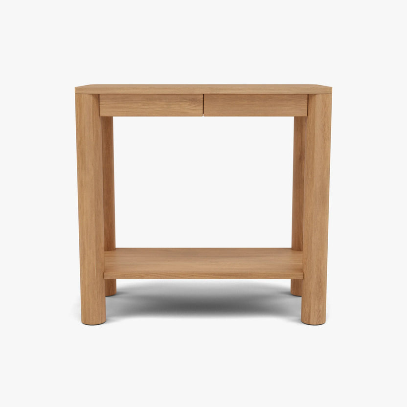 Olivia Console Table 32" x 16" Solid American Oak