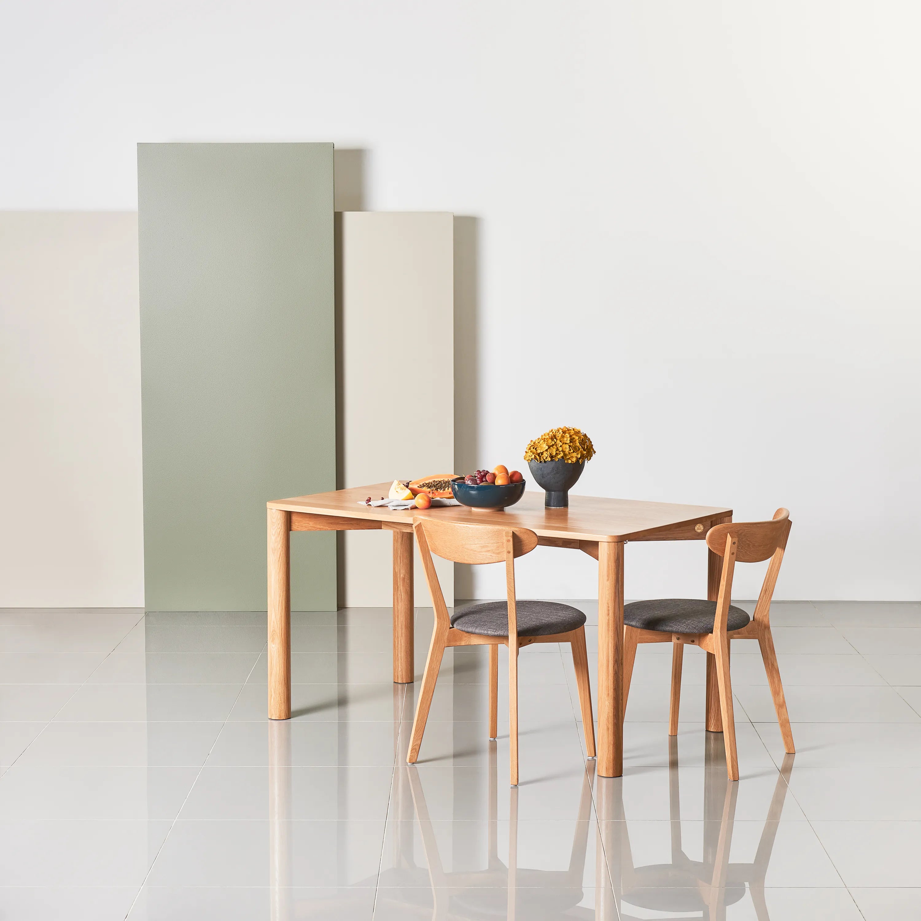 Olivia Dining Table 55" x 32" Solid American Oak