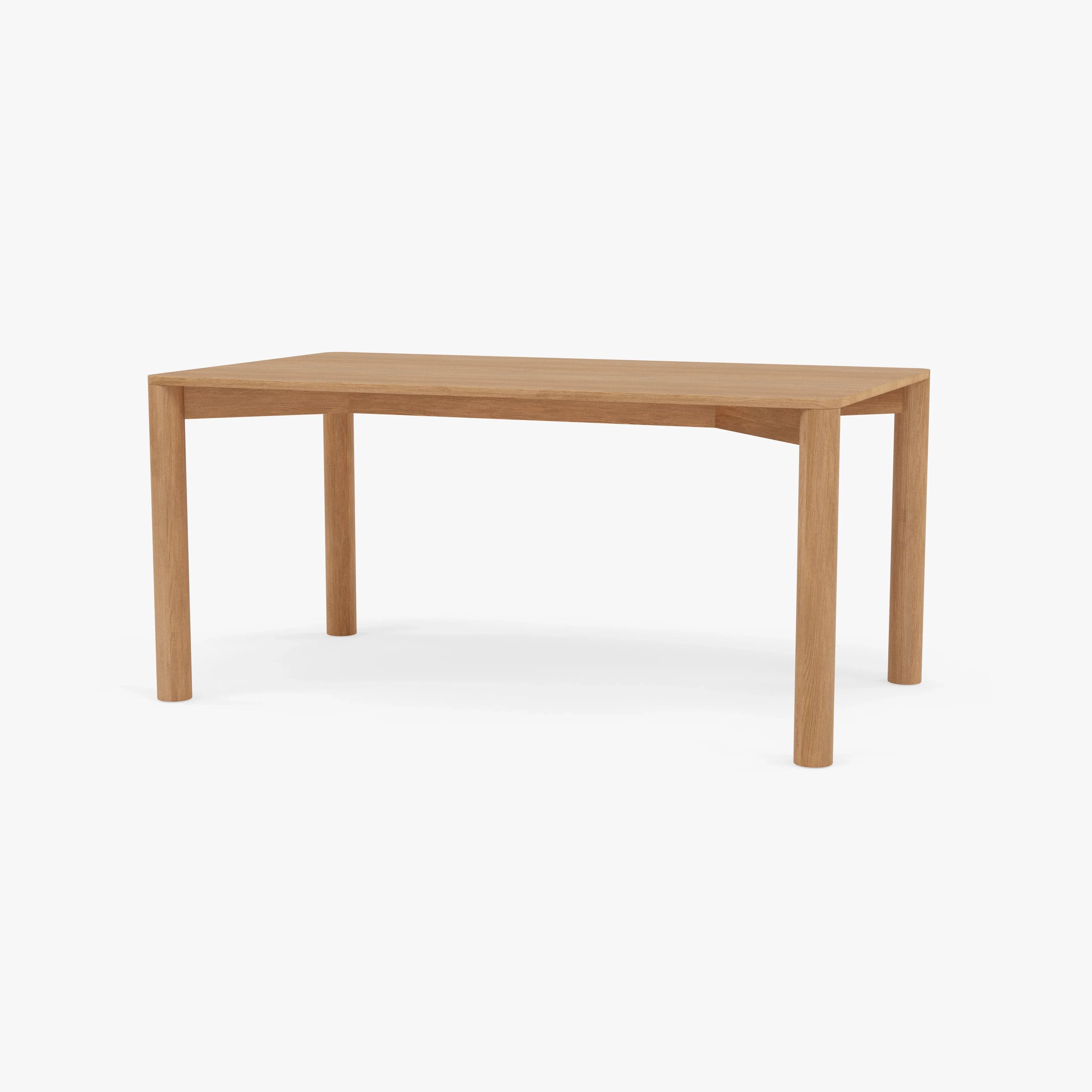 Olivia Dining Table 63" x 35" Solid American Oak