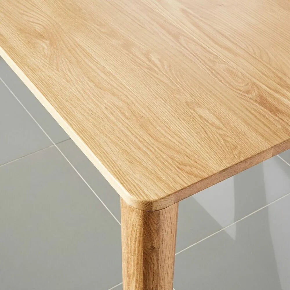 Olivia Dining Table 63" x 35" Solid American Oak