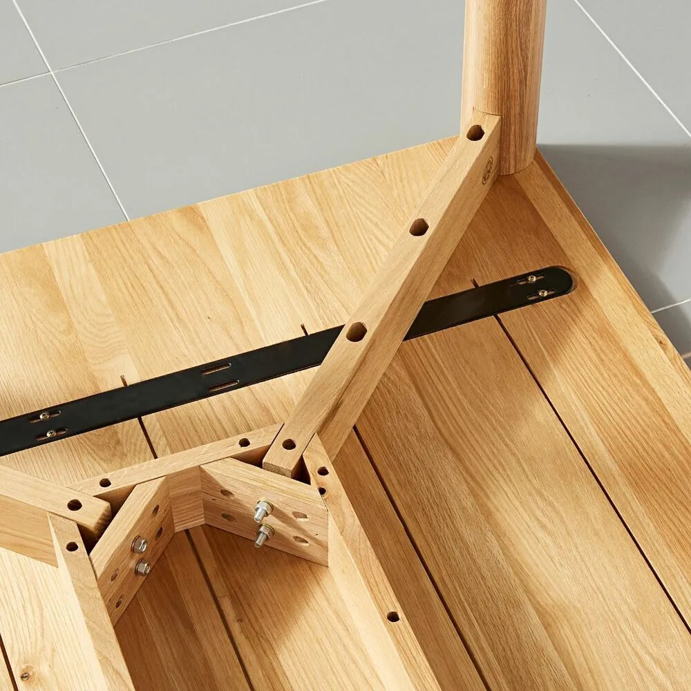 Olivia Dining Table 71" x 39" Solid American Oak