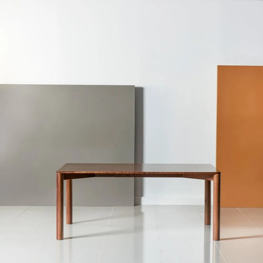 Olivia Dining Table 71" x 39" Solid American Walnut