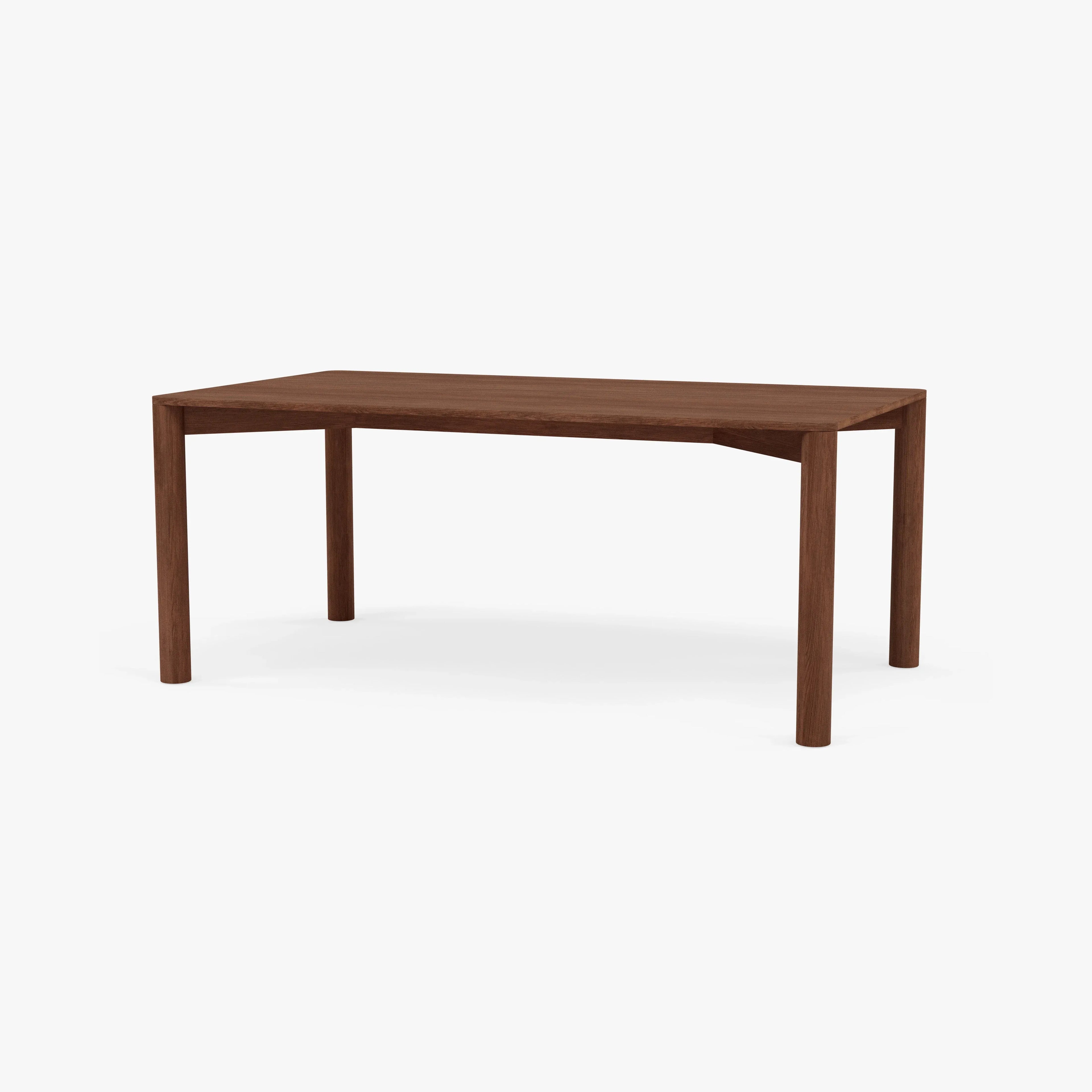 Olivia Dining Table 71" x 39" Solid American Walnut