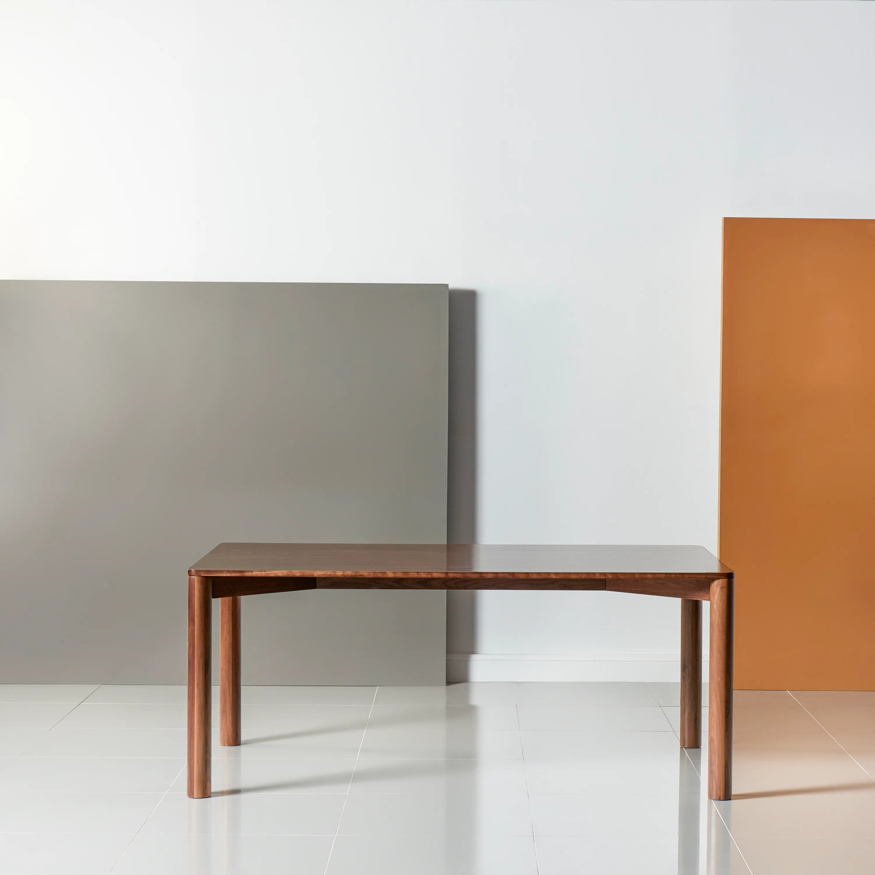 Olivia Dining Table 71" x 39" Solid American Walnut