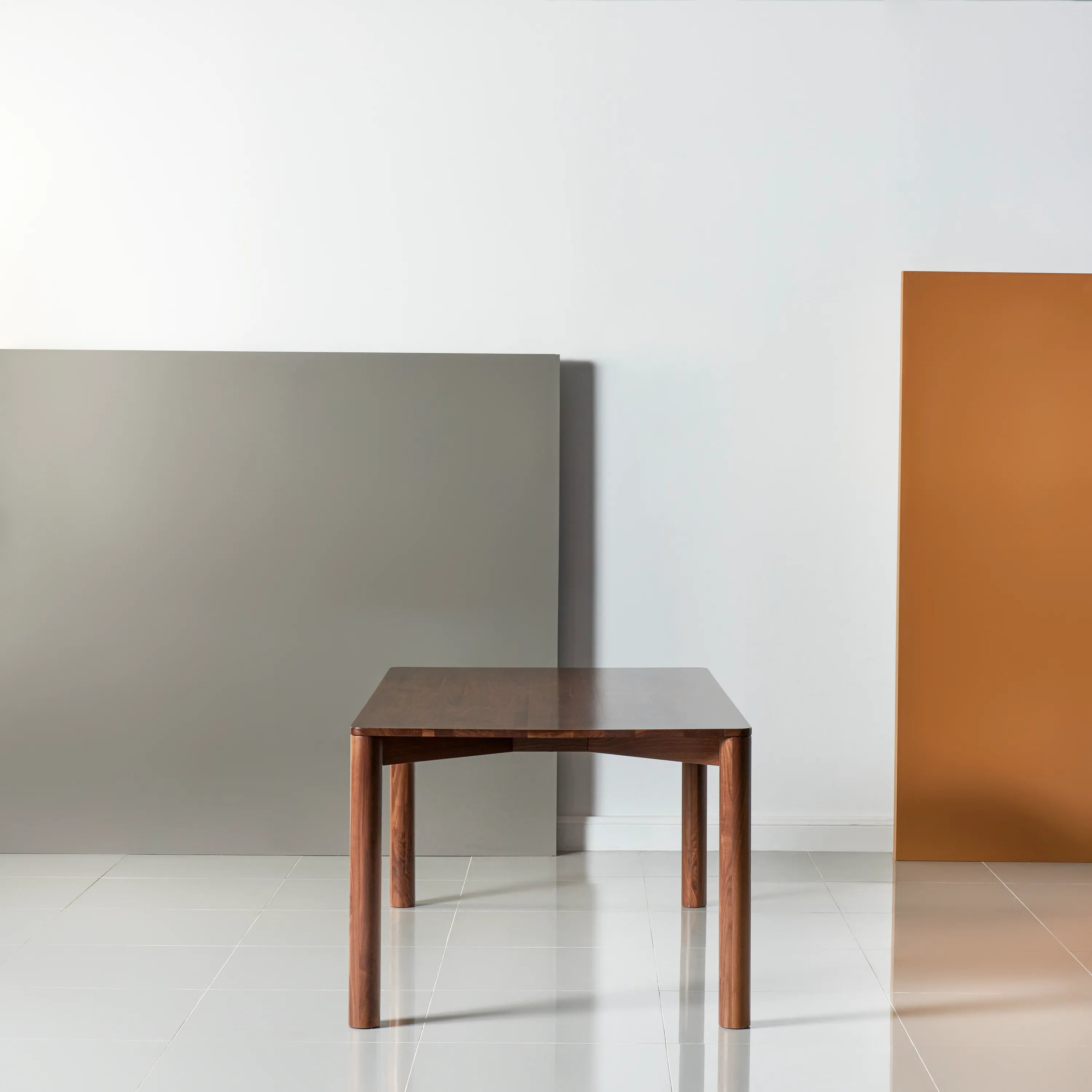 Olivia Dining Table 71" x 39" Solid American Walnut