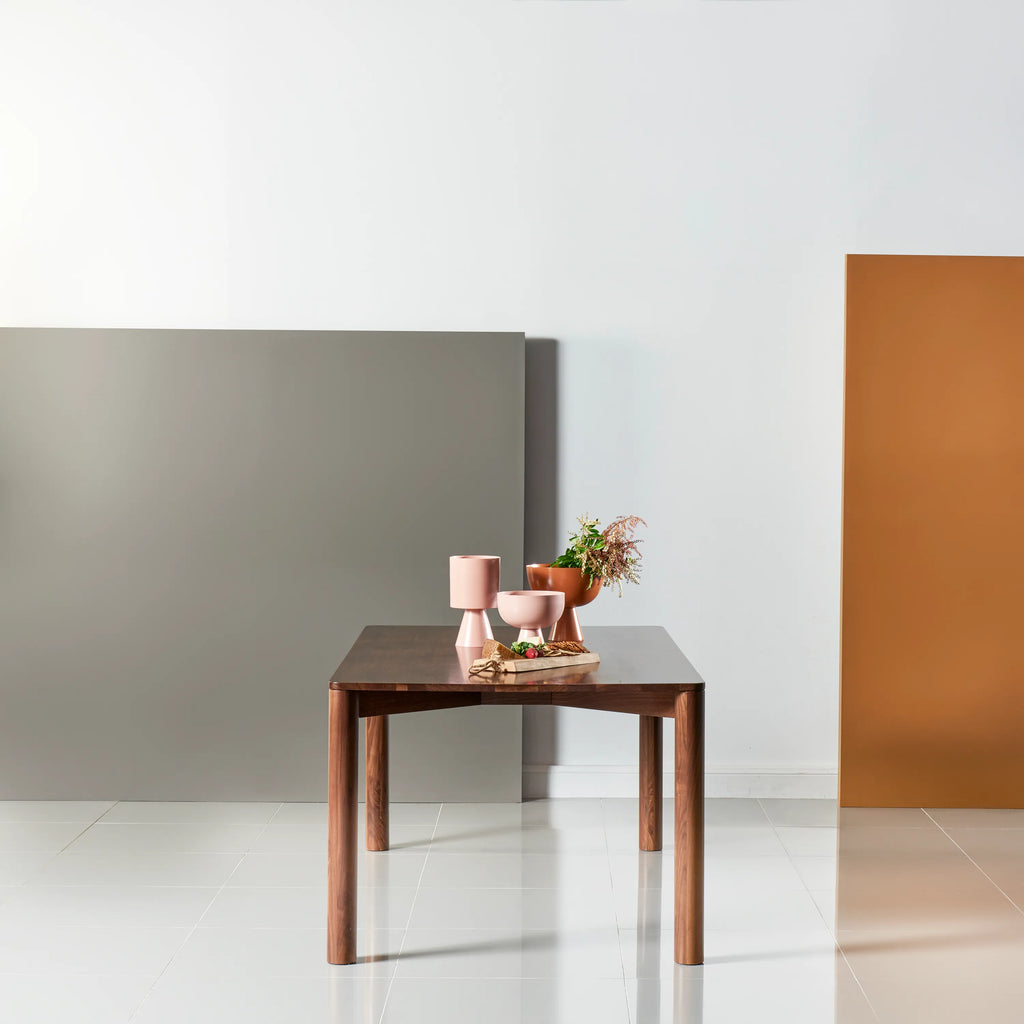 Olivia Dining Table 71" x 39" Solid American Walnut