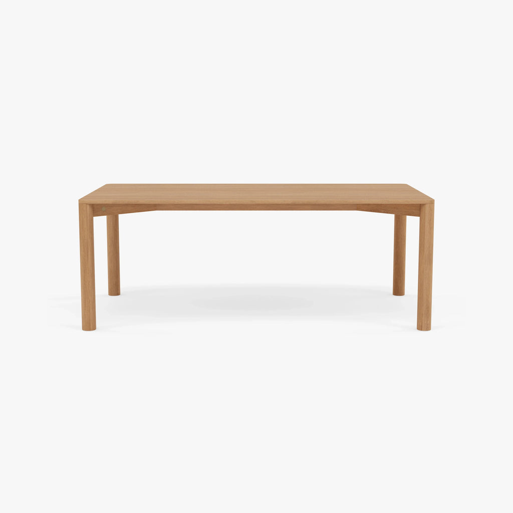 Olivia Dining Table 79" x 43" Solid American Oak