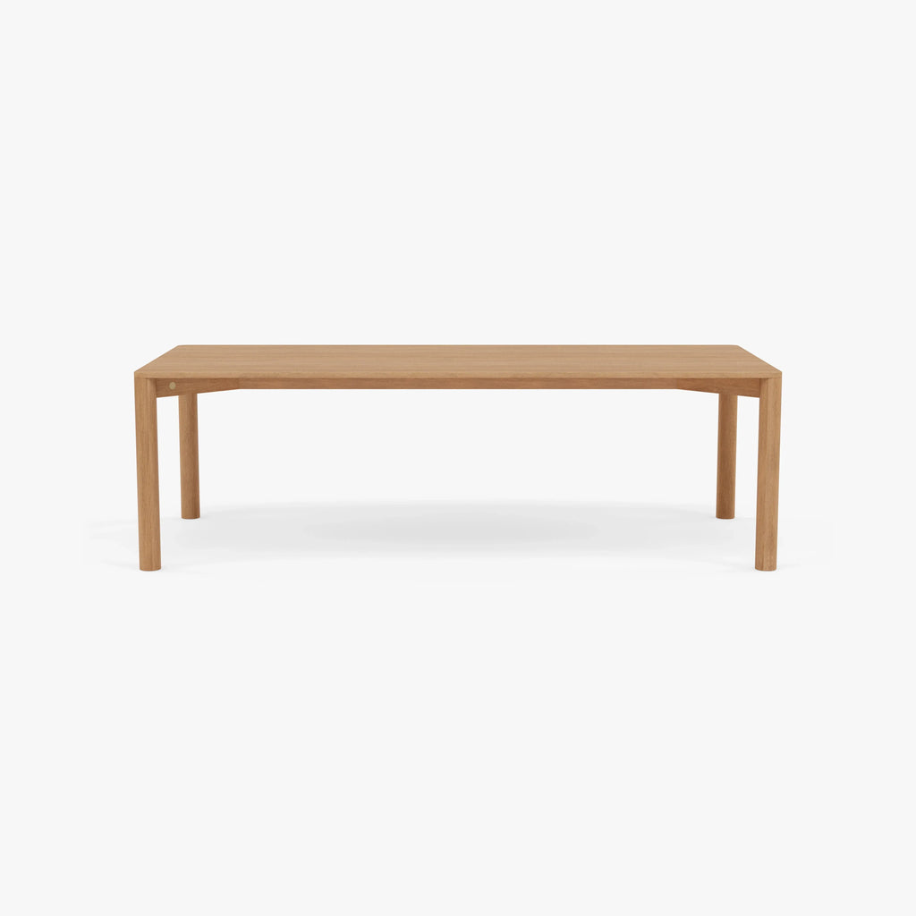 Olivia Dining Table 95" x 43" Solid American Oak