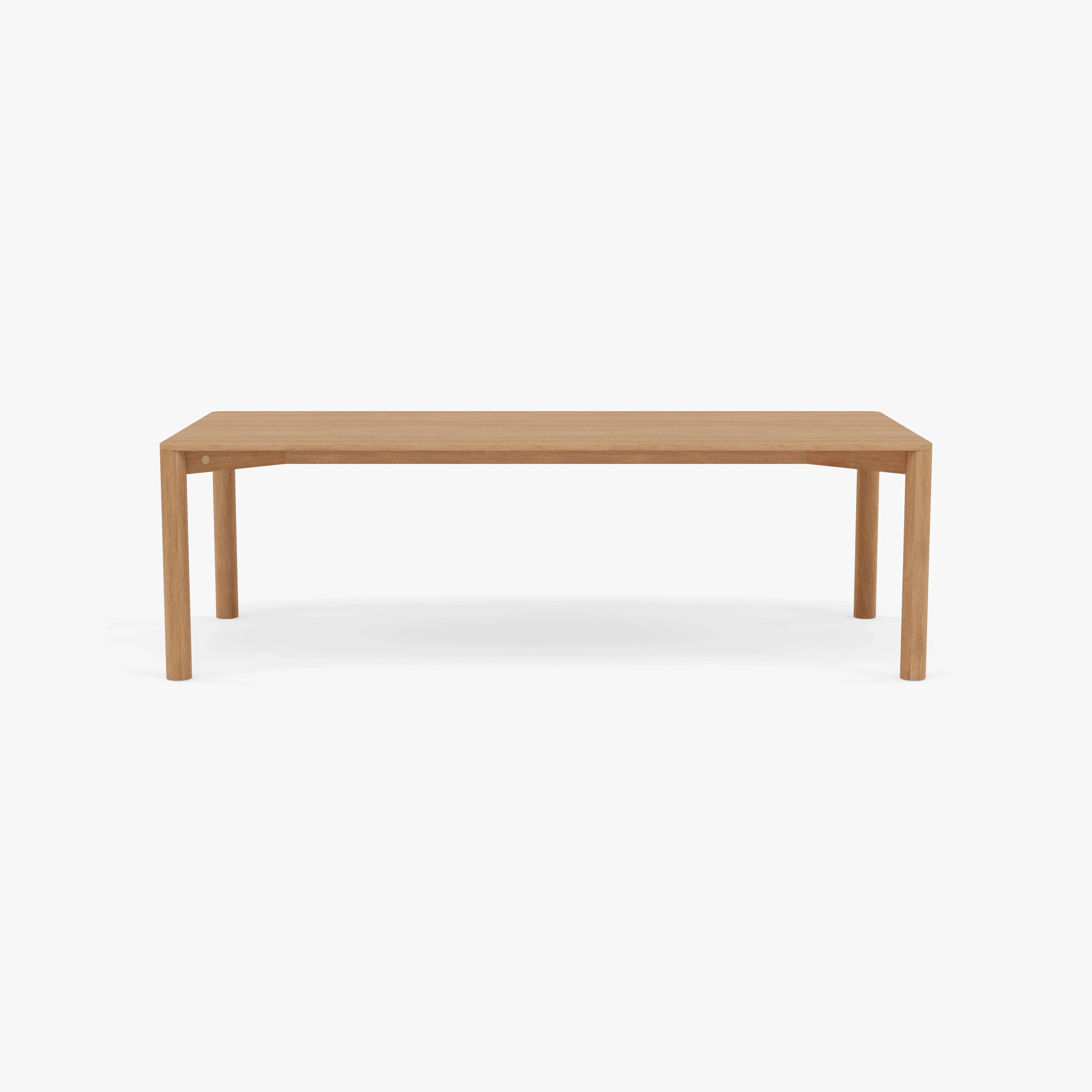 Olivia Dining Table 95" x 43" Solid American Oak