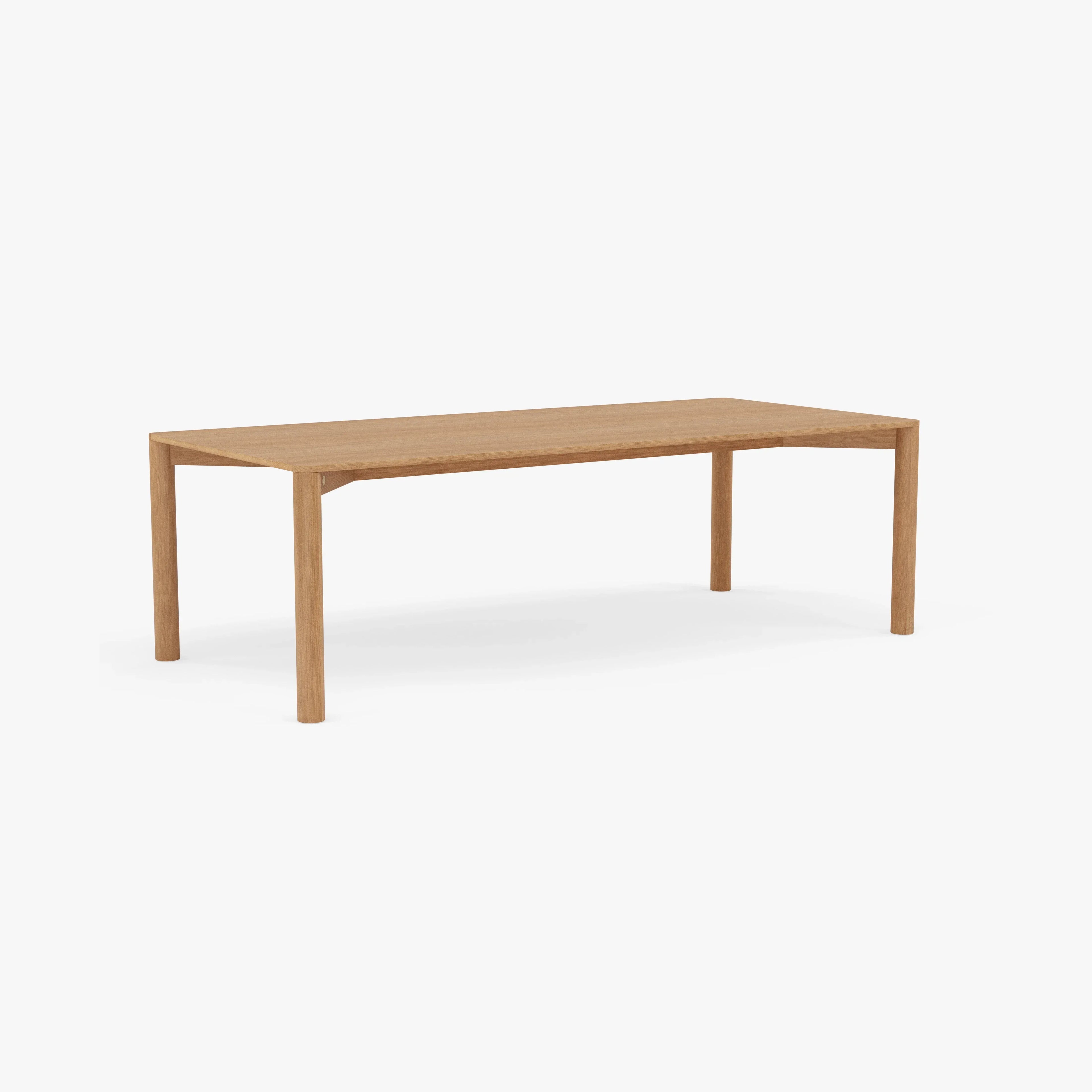 Olivia Dining Table 95" x 43" Solid American Oak