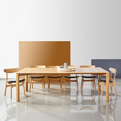 Olivia Dining Table 95" x 43" Solid American Oak